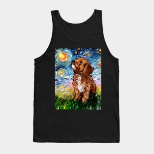 Cavapoo Night Tank Top